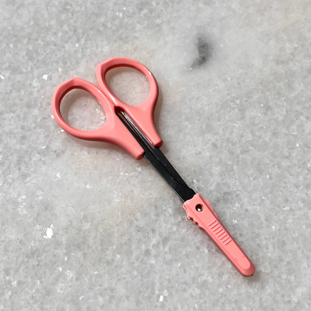 Pink Nail Scissors